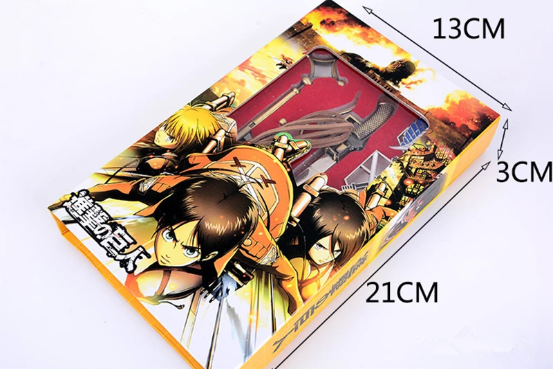 

Anime Shingeki No Kyojin Attack On Titan Badge Necklaces Levi Ackerman Eren Jaeger Emblem Metal Keychain Pendants Toys Doll Gift
