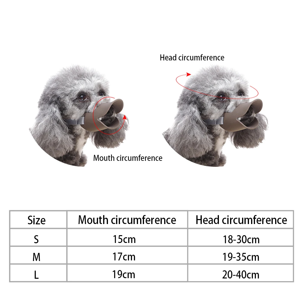 

1pcs Dogs Mouth Sets Soft Duck Duck Anti Bite Pet Muzzle Pet Mouth Covers Prevent Bite Dog Pet Products