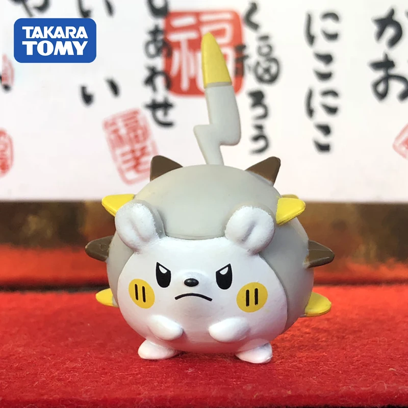 

TAKARA TOMY Genuine Pokemon Action Figure Togedemaru MC Model Doll Toy Gifts Collect Souvenirs