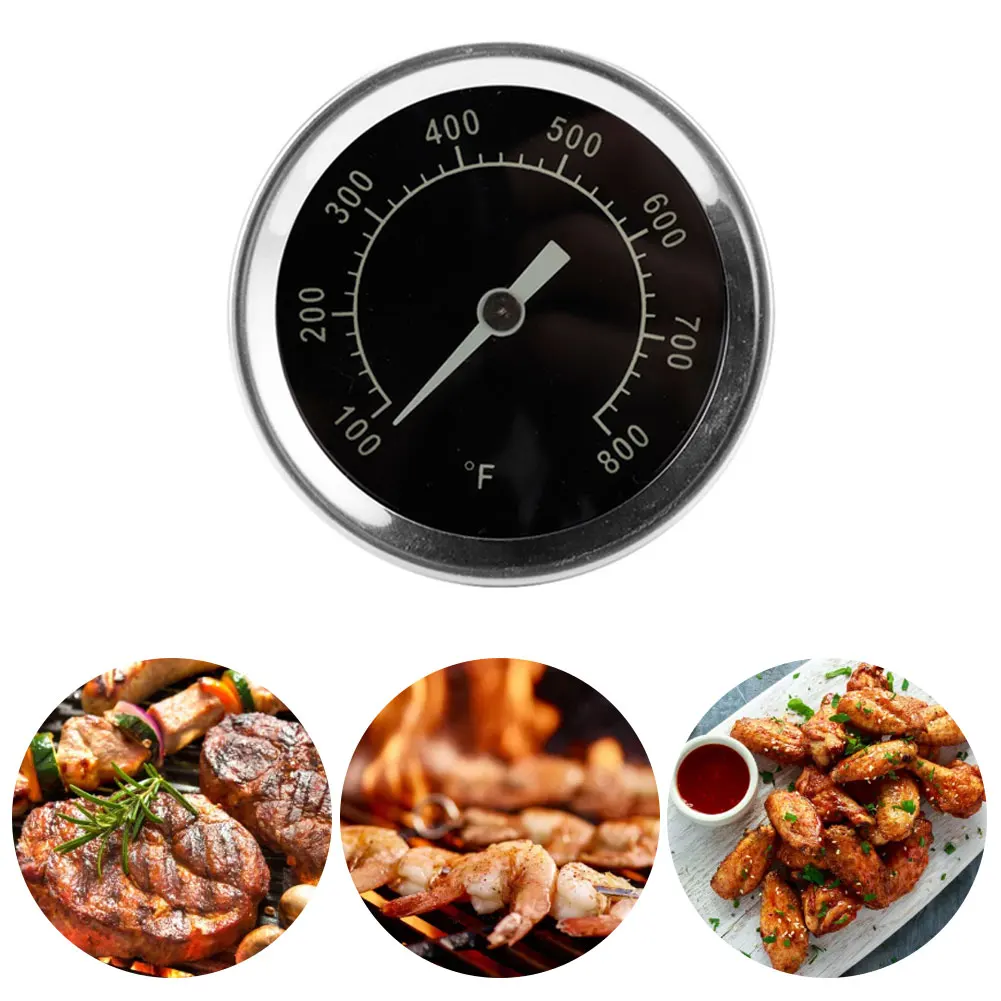 

Grill Meat Thermometer Stainless Steel BBQ Accessories Dial Temperature Gauge Gage Cooking Food Probe Household Kitchen Tools