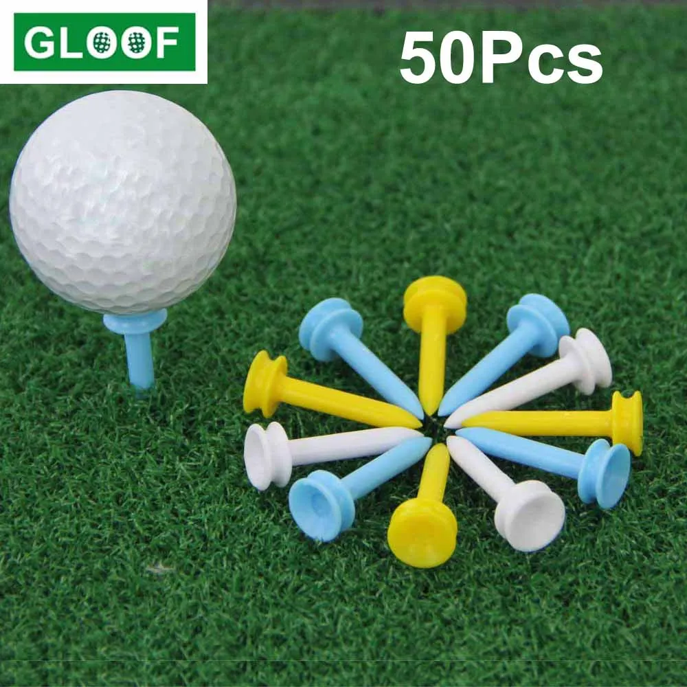 50 шт./компл. Гольф Тройник мяч шпильки пластиковые аксессуары для шариковых