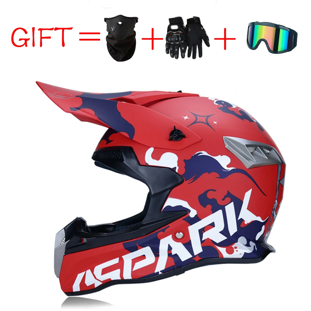 Racing Motocross For Motorcycle Off-Road Helmet protective Casco Moto Full Face DOT Capacete Unisex | Helmets