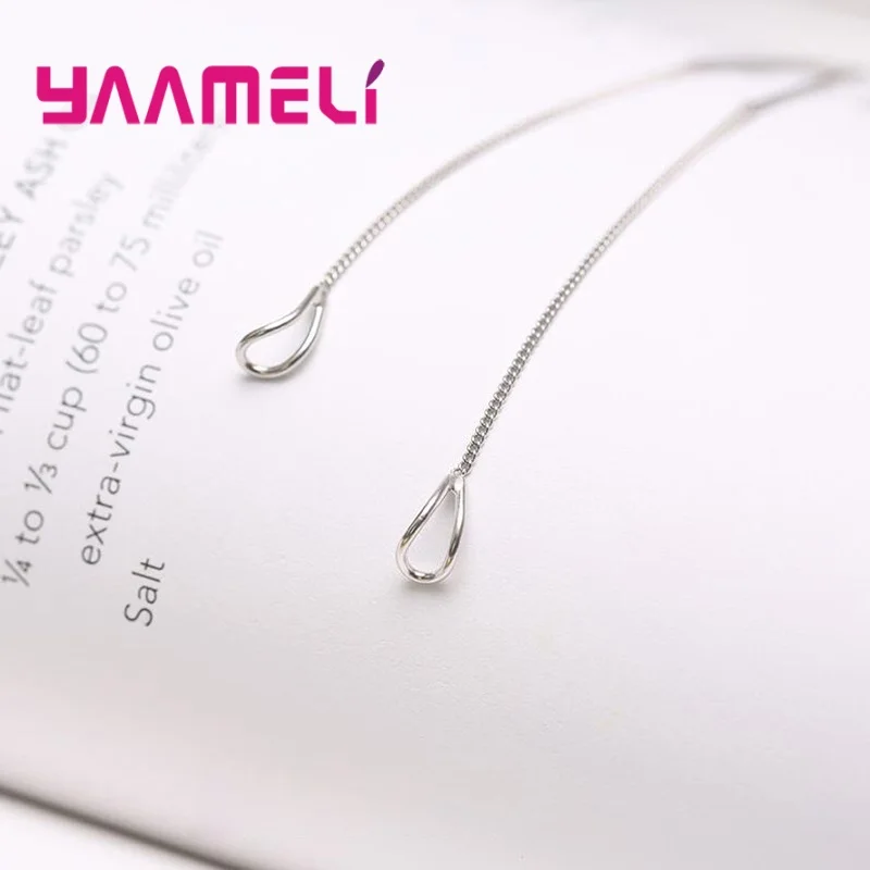 

Серьги-подвески женские из серебра 925 пробы, эффектные, вечерние