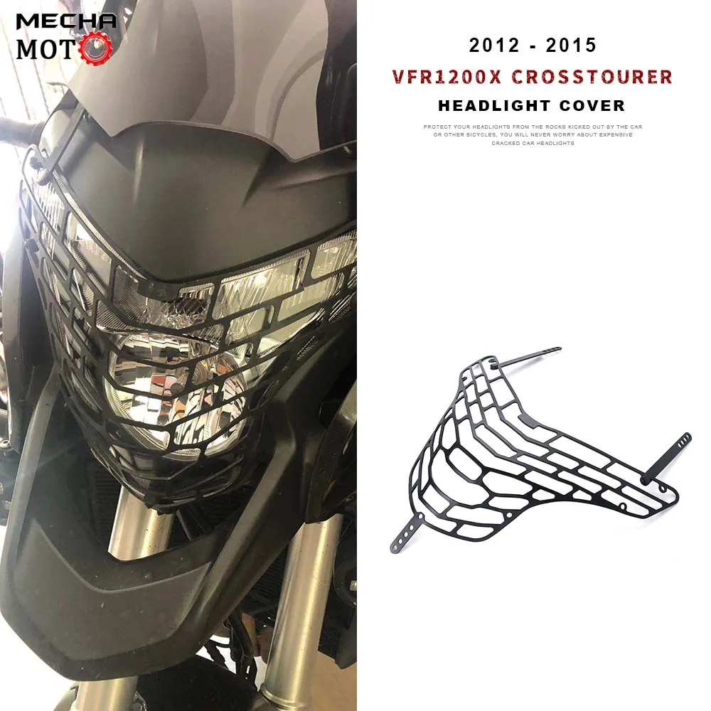 For Honda VFR1200x VFR 1200x Motorcycle Headlight Cover Lampshade Protection Grille enlarge