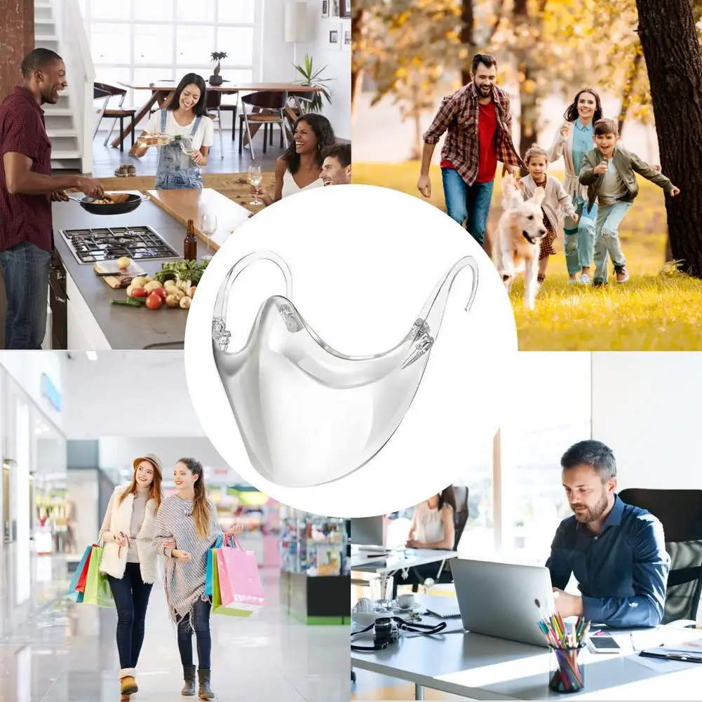 Маска Защитная многоразовая пластиковая Anti-pm2.5 | Дом и сад