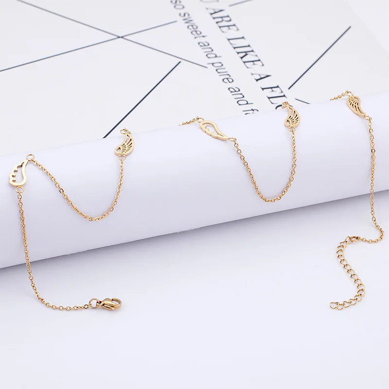 Популярный новый персональный Ангел Аксессуар крылья ожерелье|Цепочки| |