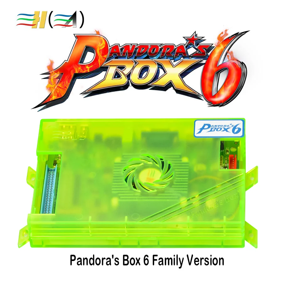 3а Pandora's Box 6 Home Edition 1300 в 1 аркадные видеоигры 2 игрока Полный комплект Джойстики