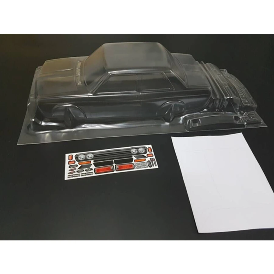 

DATSUN 510 Toys Rc Car Model 258MM Wheelbase Clear Body Shell For 1/10 Scale Rc Drift Car HPI HSP TAMIYA YOKOMO Flat Sport Cars