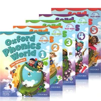 5 books oxford phonics world original english reading childrens books