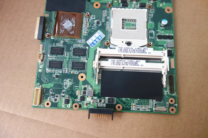 

K52JT K52JU motherboard For Asus K52JU K52J A52J K52JR K52 K52JE X52J Laptop motherboard mainboard REV2.3A HD6370 512M HM55