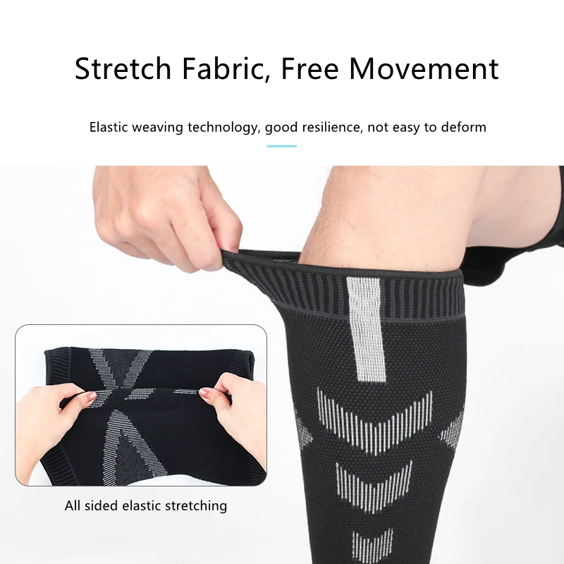 Спортивные защитные трикотажные дышащие уличные Компрессионные носки для