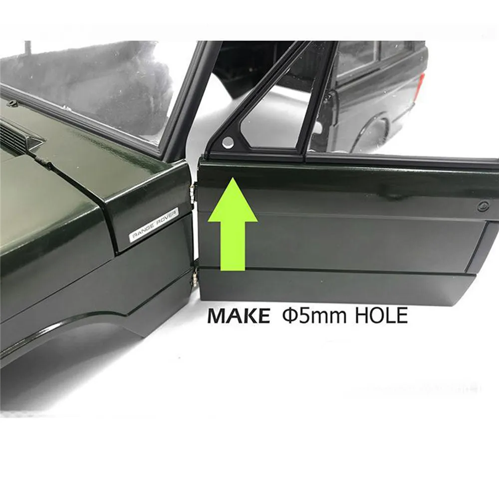 1:10 Rubber Rearview Mirror kits for 1/10 Range Rover Classic Body RC Car Accessories Parts | Игрушки и хобби