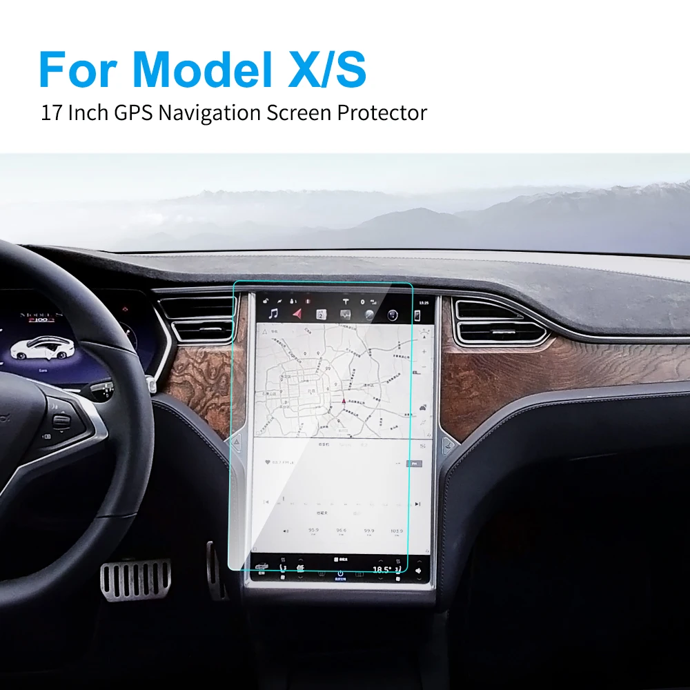 Автомобильная защитная пленка из закаленного стекла для экрана GPS-навигации