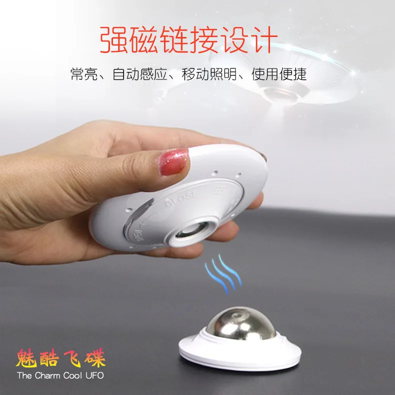 Креативный 360C тело чувство Ночной свет модный Рождественский usb подарок датчик движения ночник usb гаджеты легкие гаджеты cool