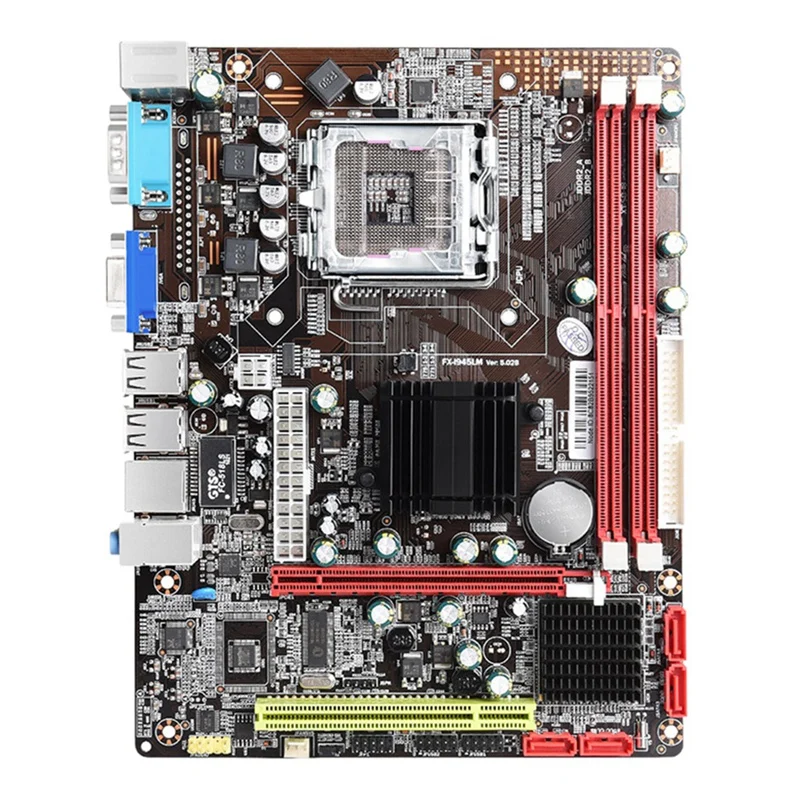 945 Материнская плата для настольного компьютера LGA 771/775Mzh поддерживает память DDR2