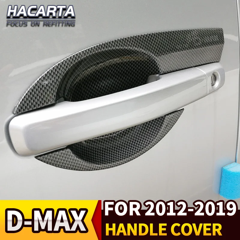 Наклейка на дверную ручку для ISUZU D MAX 2015 ~ 2019|Наклейки автомобиль| |