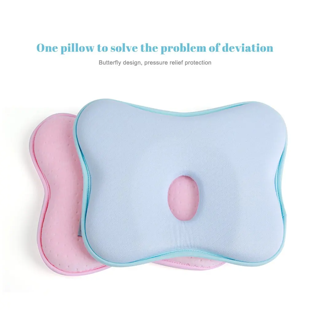

Infant Children Pillow Flat Head Child Pillow Head Deformation Flat Head Kids Pillow Child Memory Foam Pillow