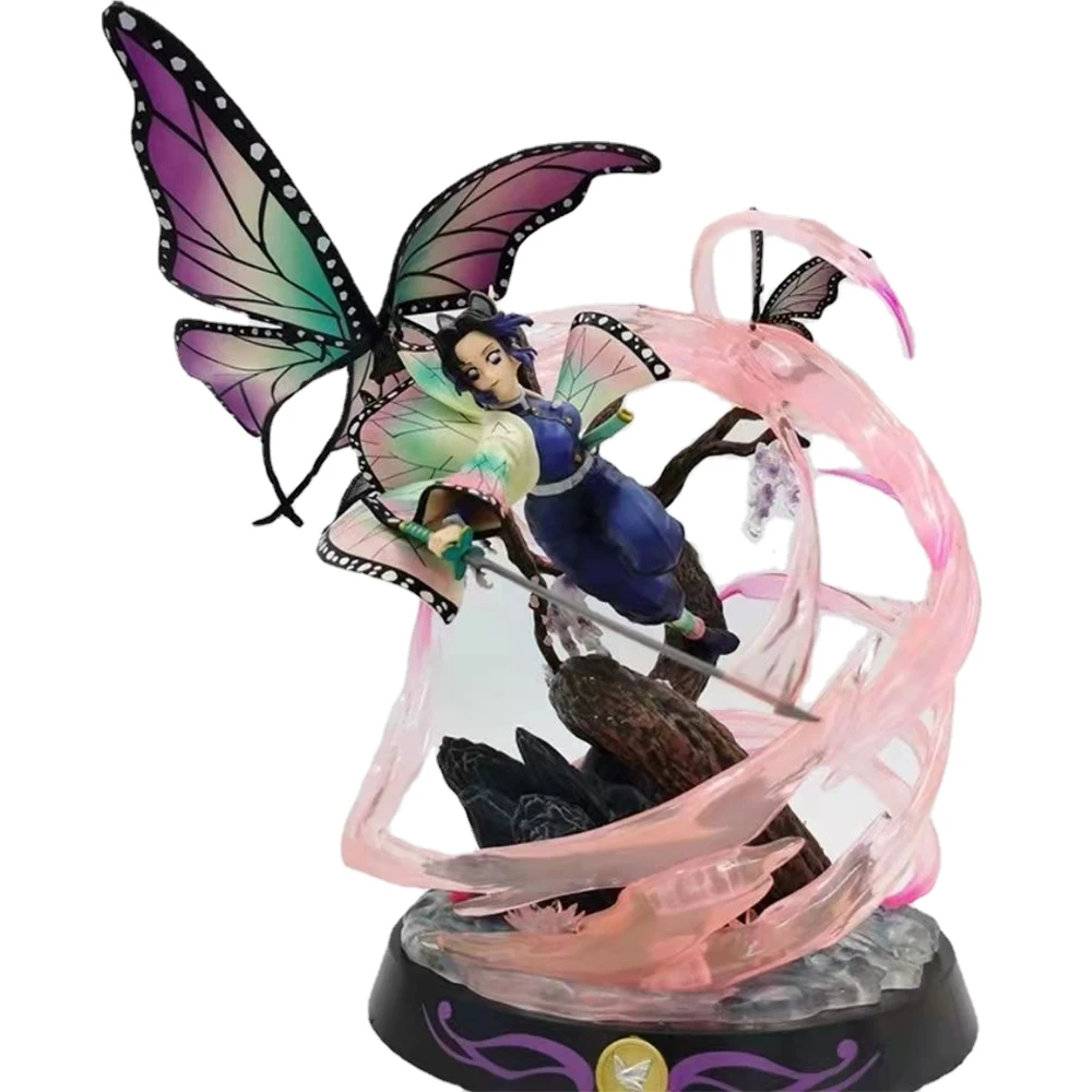 

Экшн-фигурка киметасу No Yaiba, 36 см, фигурка GK Kochou Shinobu, аниме фигурка рассекающего демонов, Kochou Shinobu, фигурка Kanroji Mitsuri, модель