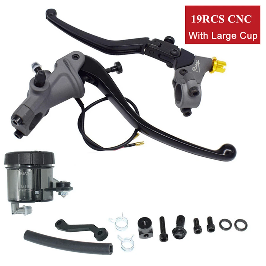

Universal Motorcycle Brake Master Cylinder Cable clutch Radial Brake Pump 22mm