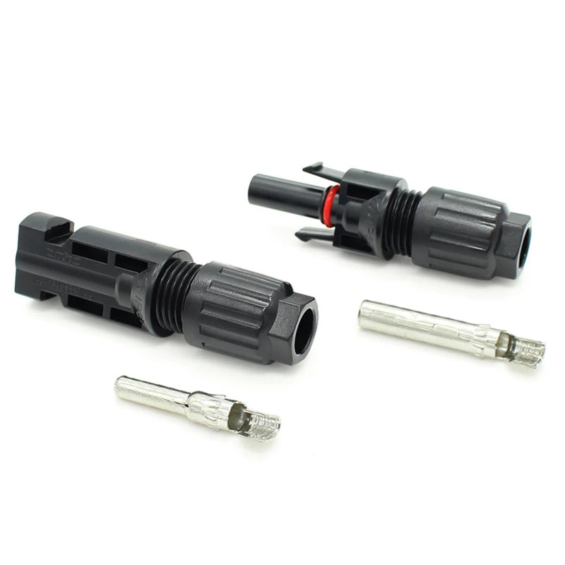 Соединители для солнечных батарей PV штекерные и гнездовые IP67 TUV 1000 В постоянного