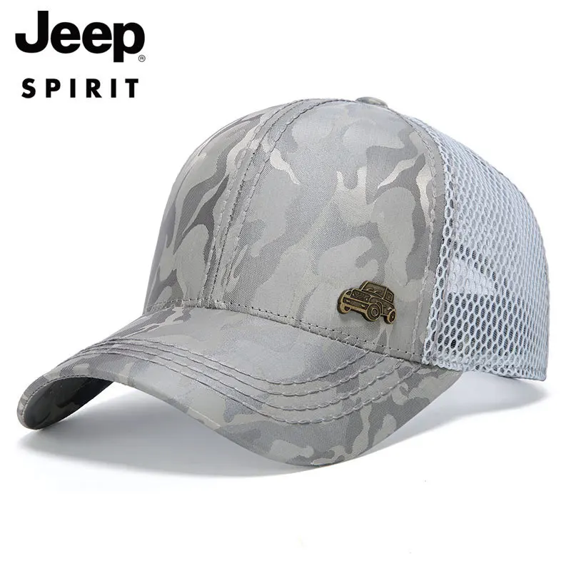 

JeepSIRIT Spring 2021 New Four Seasons Couple Hat Fashion Tide Baseball Hat Truck Driver Hat Cap