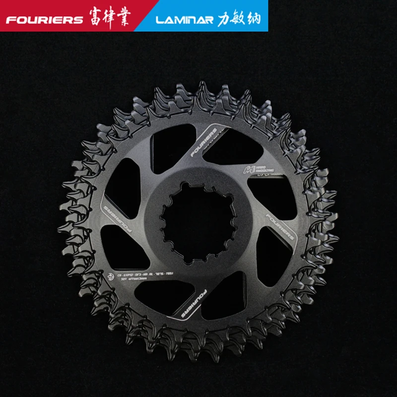 

Fouriers CR-GXP12-OF3-HA MTB Bike Single Chainring 3mm Offset Direct Mount For GXP XX1 12 Speed Narrow wide Teeth Chainwheel
