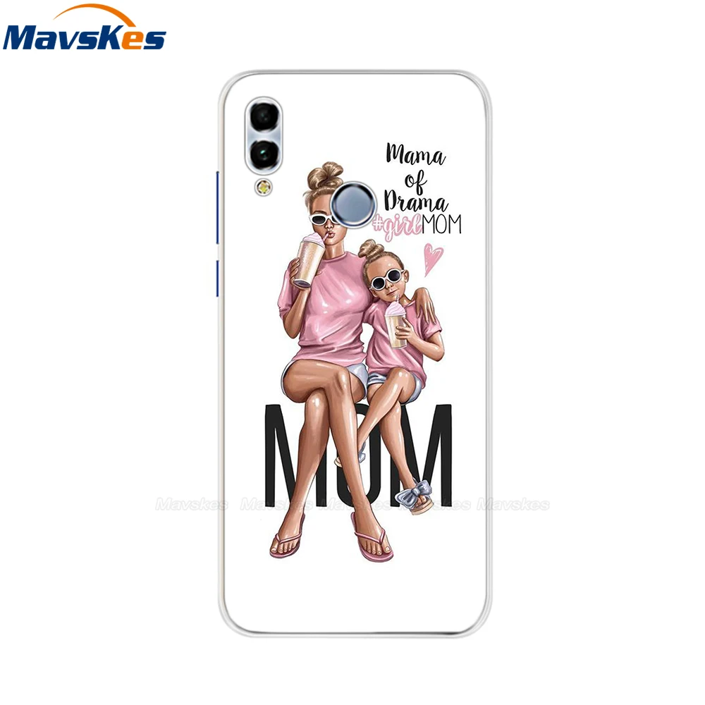 53 Huawei Honor 10 Lite чехол мягкий силиконовый милый ТПУ задняя крышка для Fundas huawei P Smart /Honor 10 удобный телефонный футляр сумки - Цвет: 53