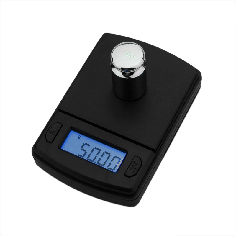 Высокоточные карманные цифровые весы для ювелирных изделий из золота с весовой