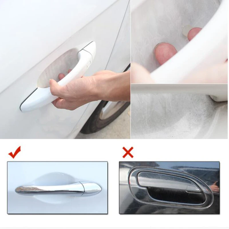 Автомобильный Стайлинг протектор дверной ручки пленка для Kia Avella предприятия