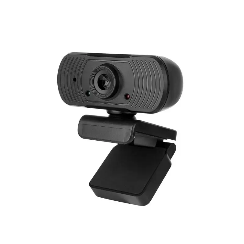 

1080P Webcam Rotatable Cameras Video Recording Mini Computer Pc WebCamera Rotatable Camera for Live Broadcast Video Conference W