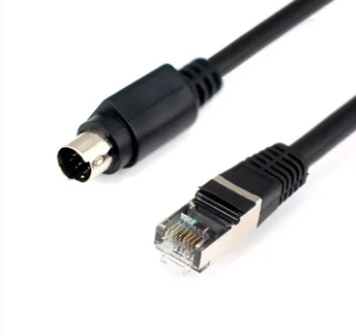 

Suitable for Huawei/Kedak/Cisco Video Conferencing RJ45 Network Port To VISCA Round Port DIN 8-pin Camera Control Line