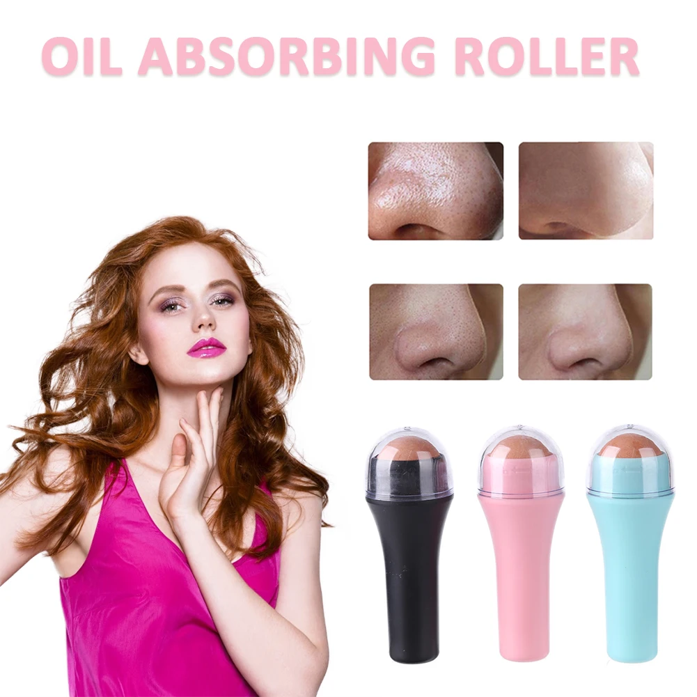 

Вулканическое средство для удаления прыщей на лице, каменный ролик Впитывающее масло, уход за кожей, домашний уход за кожей лица