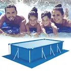 Прямоугольный тканевый напольный коврик большого размера для бассейна, пыленепроницаемый тканевый квадратный напольный мат для улицы, виллы, сада, бассейна