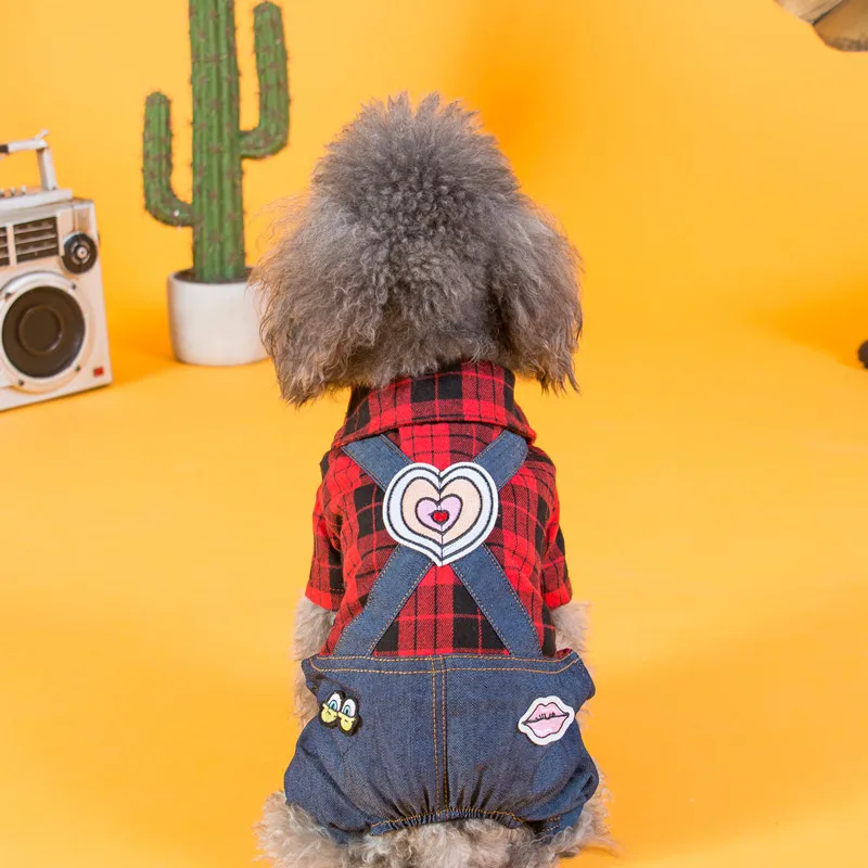 Hipidog Бесплатная доставка красного и черного цветов Рубашка с рисунком Собаки