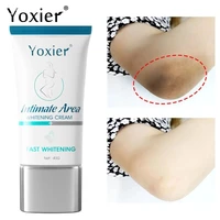 yoxier intimate area whitening cream brighten underarms elbow inner thighs buttocks dark spots pearl nourish body skin care 40g