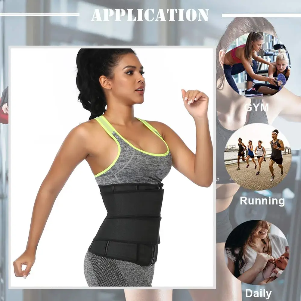 Женский тренировочный корсет для талии триммер пояс коррекции фигуры спортивный
