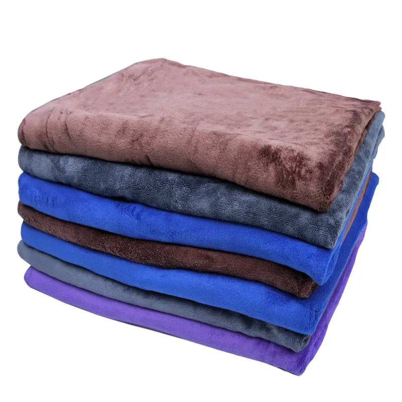 Полотенце из микрофибры 180*80 см тряпочка для автомойки инструмент чистки