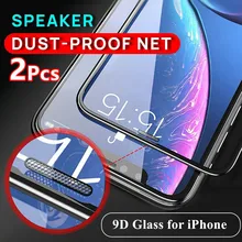 Safety Tempered Glass for Iphone 13 Pro Max X XR XS Screen Protectors Wtih Frame for Iphone 11 12 Pro Max 7 8 PLUS SE 12 13 Mini