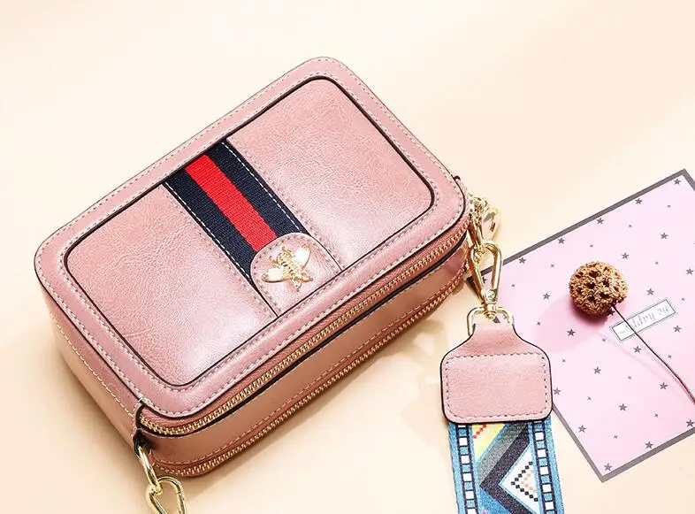 Маленькие женские сумки 2019 мессенджеры из натуральной кожи на плечо Новое