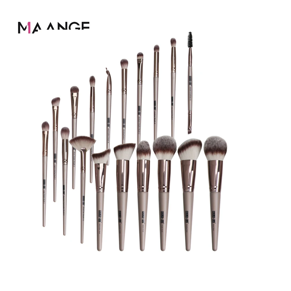 MAANGE 12/18/20 шт. кисти для макияжа Набор Профессиональный набор кистей Многофункциональный пудра помада тени для век макияж кисти Красота инструменты