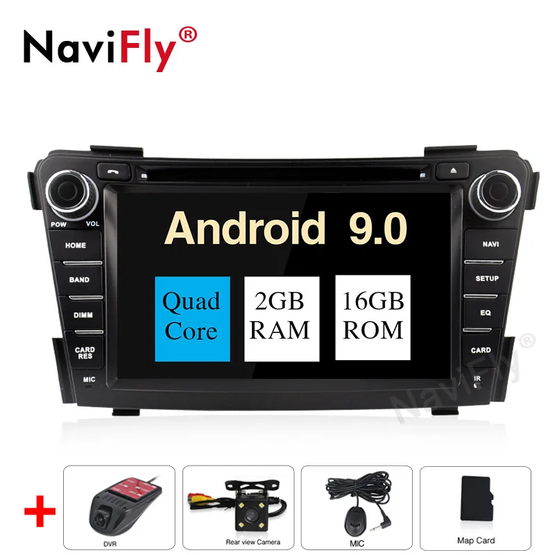 16G camera DVR NaviFly Android 9,0 Восьмиядерный PX5 для автомобиля DVD радио плеер HYUNDAI I40 2012- Автомобильный gps навигация Мультимедиа Поддержка Wi-Fi - Цвет: 16G camera DVR
