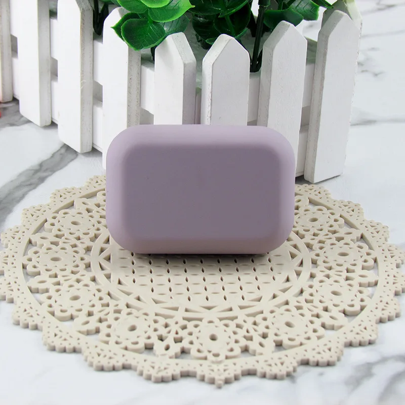 

1pc Frosted Mini Contact Lens Case With Mirror Fashion Eyes Contact Lens Container Box Girl Colored Contact Lenses Holder Box