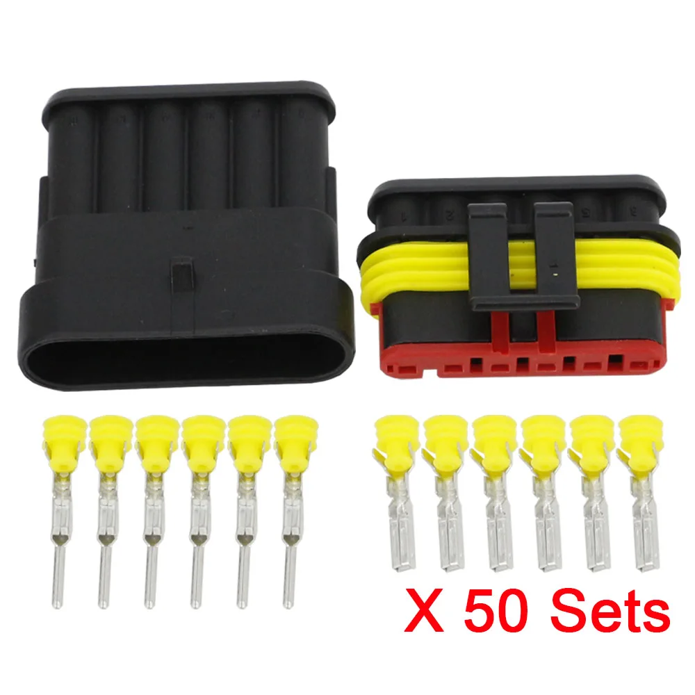 Elétrico à Prova Conector do Automóvel do Conector da Lâmpada de Xênon Conjuntos Pinos 1.5 Conector Dj7061-1.5-11 – 21 Fio Dwaterproof Água Plug 50 6 Amp