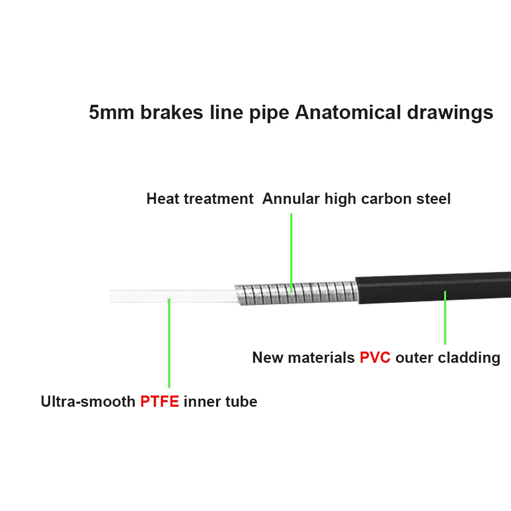 3 м провода для Велосипедные Переключатели Переключатель тормозной кабель