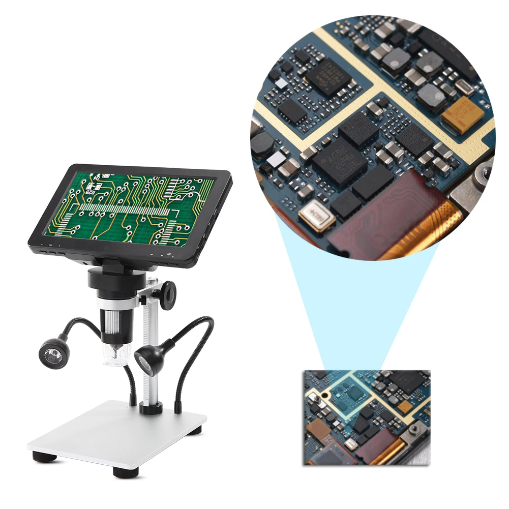 

DM9 HD 1200X USB Digital Microscope Camera Endoscope Magnifier with Bracket