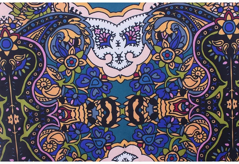 Юбка карандаш Женская средней длины с цветочным рисунком|Женские юбки| |