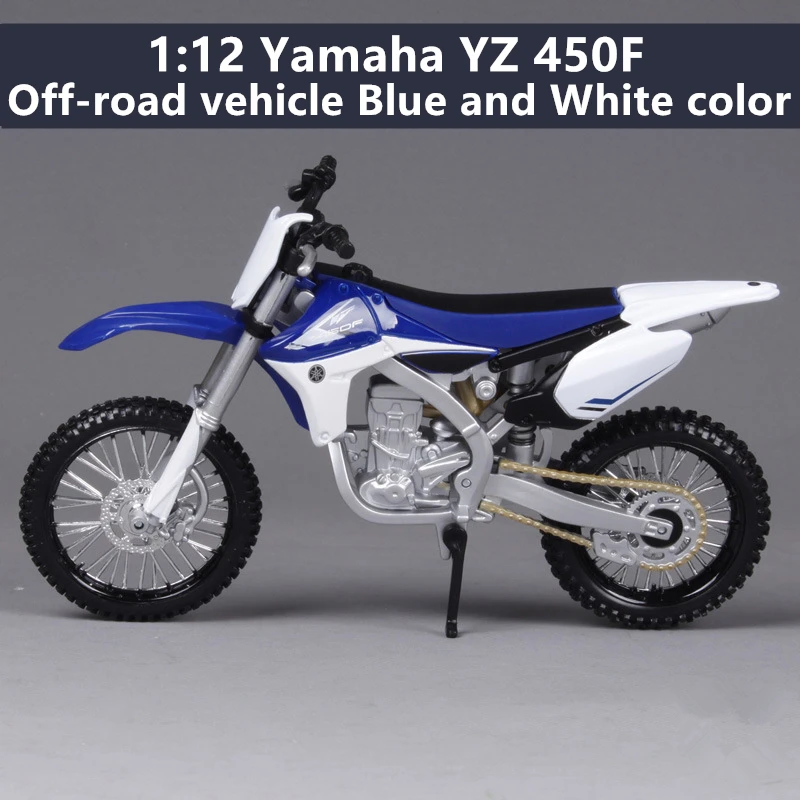 Yamaha YZ450F Maisto 1:12 Yamaha 450F моделирование сплав Мотокросс серии авторизованный модель мотоцикла игрушечный автомобиль - Цвет: Yamaha YZ450F