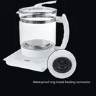 Многофункциональный электрический стеклянный чайник 220 В 1,8 л, здоровый обогреватель, закипание воды, каши, супа, тушение, бытовой чайник