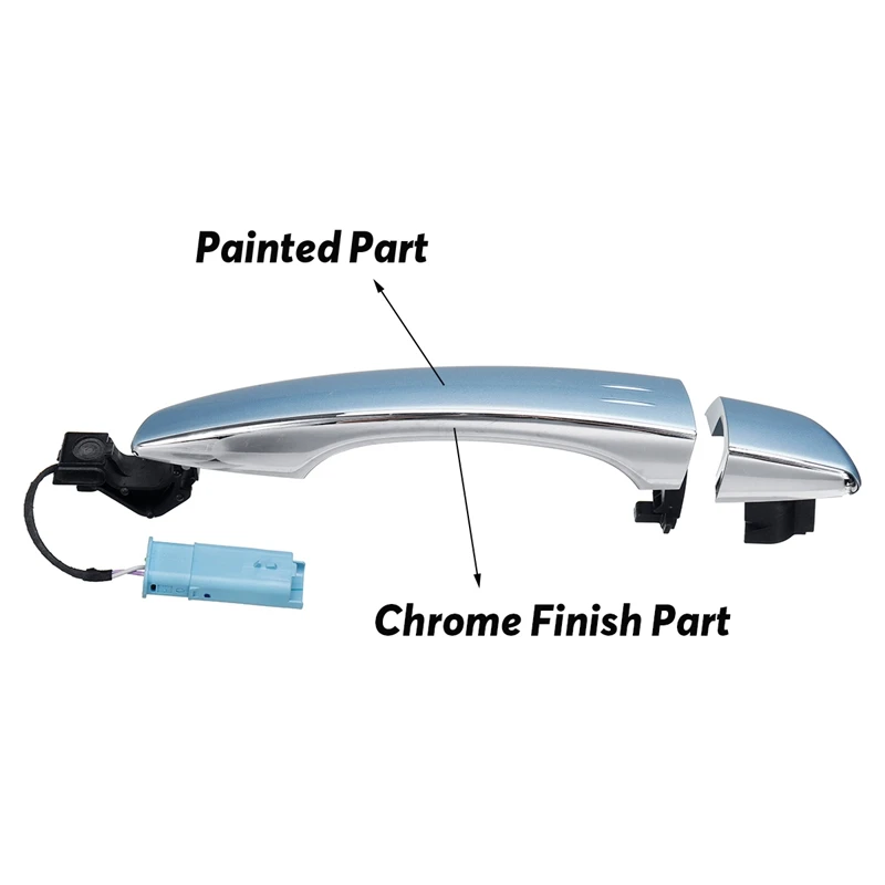 Car Front Rear Left Passenger Electric Door Handles for Peugeot 308 508 Expert 4 Traveller 1606874480 9678532077 | Автомобили и