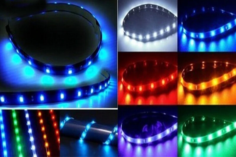 Водонепроницаемый Авто декоративная Гибкая Светодиодные ленты высокомощный 12V 30